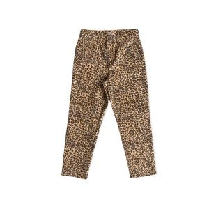 Time and Tru High Rise Straight Leopard Jeans NWOT